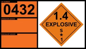 UN 0432 – Articles, Pyrotechnic for Technical Purposes (Class 1.4S)
