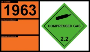 UN 1963 – Helium, Refrigerated Liquid (Class 2.2)