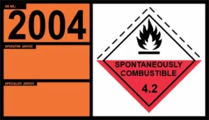 UN 2004 – Magnesium Diamide (Class 4.2)