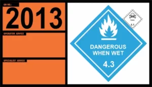 UN 2013 – Strontium Phosphide (Class 4.3, 6.1)