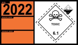 UN 2022 – Cresylic Acid (Class 6.1, 8)
