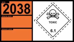 UN 2038 – Dinitrotoluenes, Liquid (Class 6.1)
