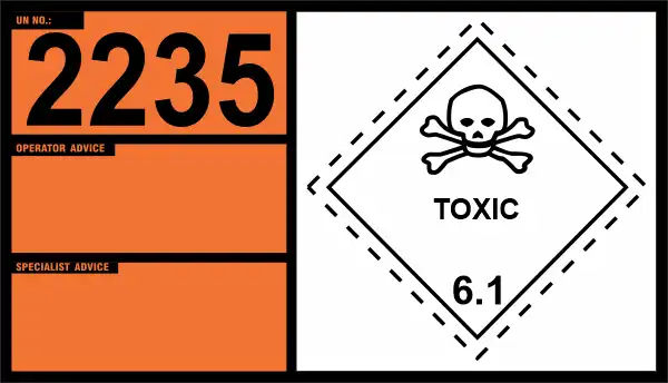 UN 2235 – Chlorobenzyl Chlorides, Liquid (Class 6.1)