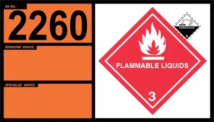UN 2260 – Tripropylamine (Class 3, 8)