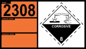 UN 2308 – Nitrosylsulphuric Acid, Liquid (Class 8)