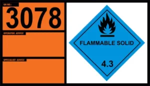 UN 3078 – Cerium, Turnings or Gritty Powder (Class 4.3)
