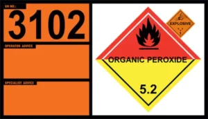 UN 3102 – Organic Peroxide Type B, Solid, Class 5.2 (Class 1)