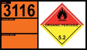 UN 3116 – Organic Peroxide Type D, Solid, Temperature Controlled (Class 5.2)