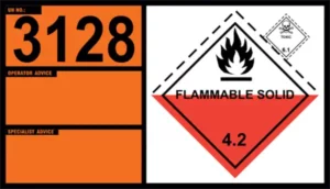 UN 3128 – Self-Heating Solid, Toxic, Organic, N.O.S., Class 4.2 (Class 6.1)