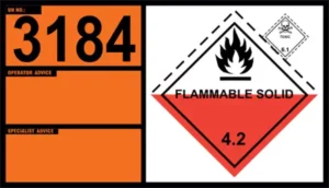 UN 3184 – Self-Heating Liquid, Toxic, Organic, N.O.S., Class 4.2 (Class 6.1)