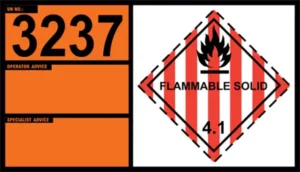 UN 3237 – Self-Reactive Liquid Type E, Temperature Controlled (Class 4.1)
