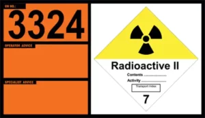 UN 3324 – Radioactive Material, Low Specific Activity (LSA- II), Fissile (Class 7)