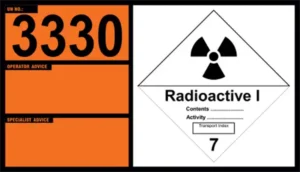 UN 3330 – Radioactive Material, Type C Package, Fissile (Class 7)