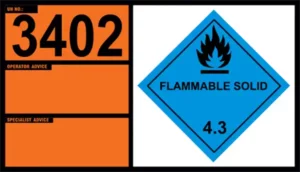 UN 3402 – Alkaline Earth Metal Amalgam, Solid (Class 4.3)