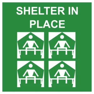 Shelter in place
