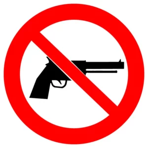 Carrying of firearms prohibited