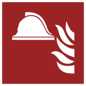Collection of firefighting equipment