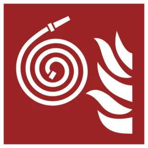 Unconnected fire hose