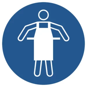 Use protective apron