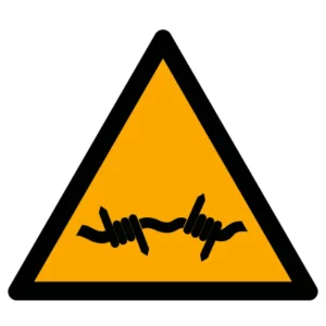 Barbed wire