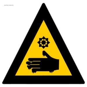 Beware of cold burns